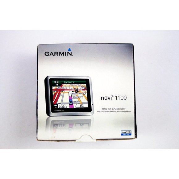 Garmin Nuvi 1100 3 1/2" Touchscreen GPS Navigation Receiver - Picture 4 of 6